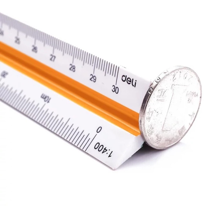 

Deli scale ruler penggaris skala deli