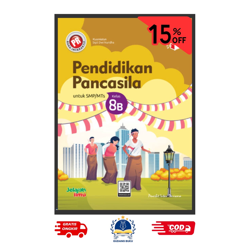 Buku PR/LKS  PPKN SMP Kelas 8 Semester 2 Kurikulum Merdeka Tahun 2024