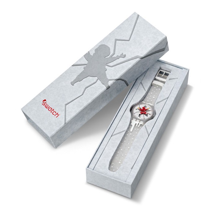 limited edition SWATCH SUOZ717 HoHoOUCH Jam Tangan Pria Analog Original Swiss Made