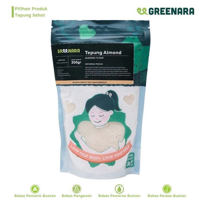 

LJ75 Tepung Almond 250gr / Almond Flour