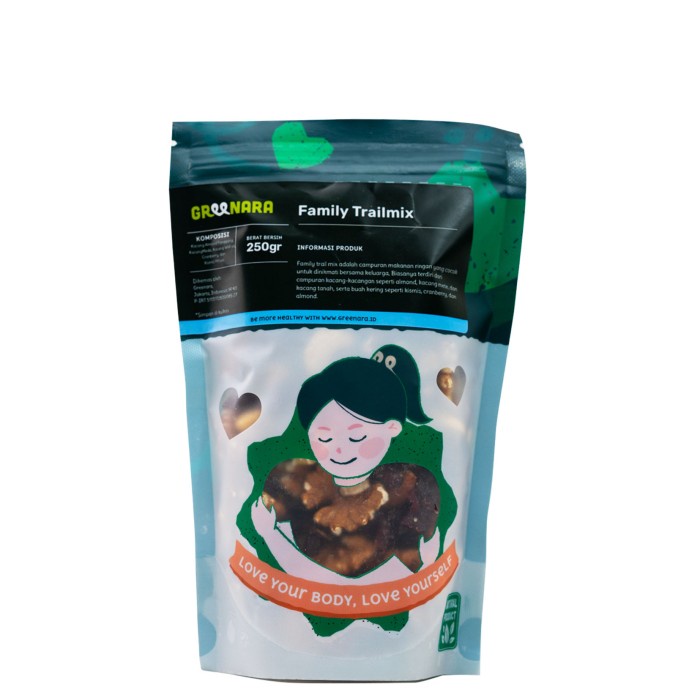 

[PREMIUM] Family Trail Mix 250gr / Snack Sehat KUALITAS TERBAIK