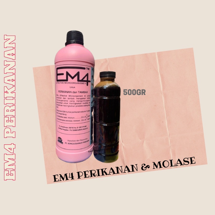 PAKET MOLASE & EM4 PERIKANAN