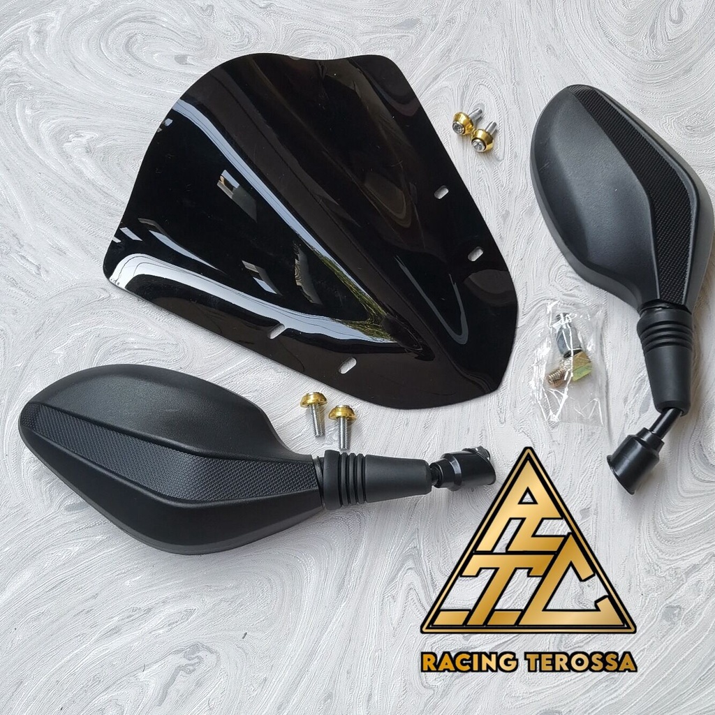 PAKET VISOR PLUS SPION CLICK YAMAHA AEROX 155 VVA
