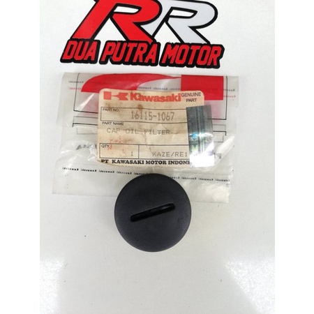 cap cover tutup generator oil filter pilter blok block bak magnet mahnet besar original ori kawasaki