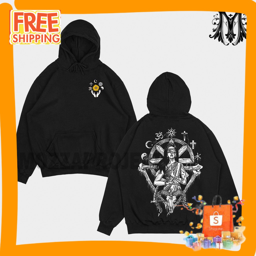 HOODIE PRIA POLOS MOTIF MURAH/ Mozzaproject Sweatshirt Hoodie Pluralisme