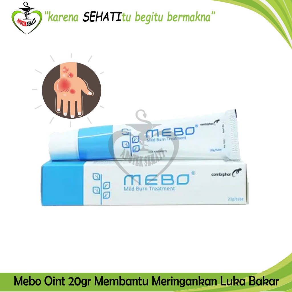Mebo Ointment 20 Gram Mengatasi Luka Bakar