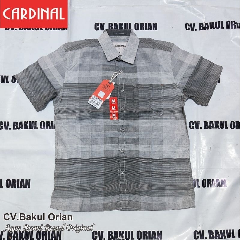 Kemeja Pria Baju Cowok Cardinal Original - EAKAR01496P ALF