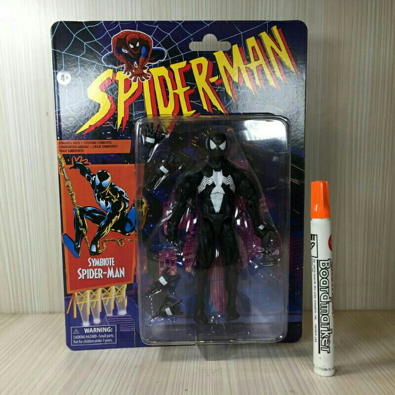 mainan action figureSpiderman symbioteTinggi