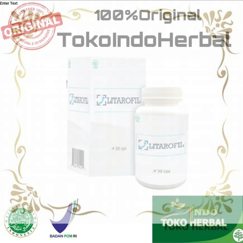 LITAROFIL 100% ORIGINAL AMPUH SUPLEMEN PRIA