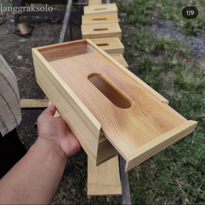 

terlaris Kotak Tisu / Tempat Tisu / Box Tissue (bukaan atas) - KT.Bukaan Ntral