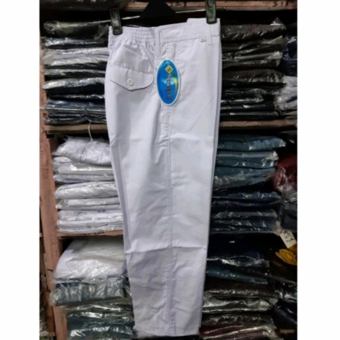 

[MEDAMART] DISKON Seragam Celana Panjang Karet SD Warna Putih Merk SERAGAM 27