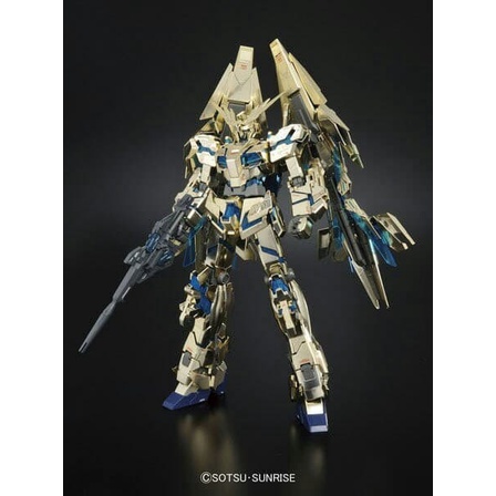 Bandai MG 1/100 Gundam Unicorn Phenex gold plated