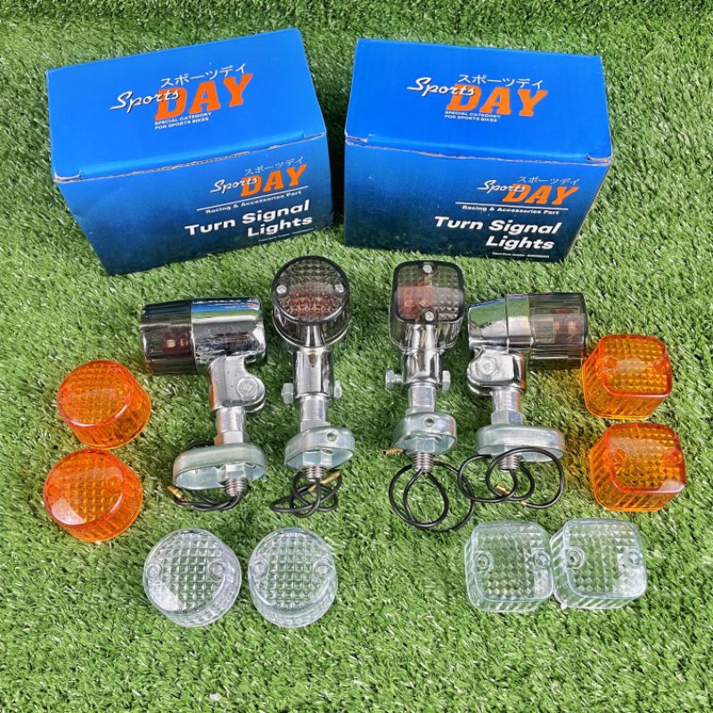 Sein Riting Bulat Kotak Palu 3 Mika Chrome Besi Reteng Palu Pnp Semua Motor BERKUALITAS