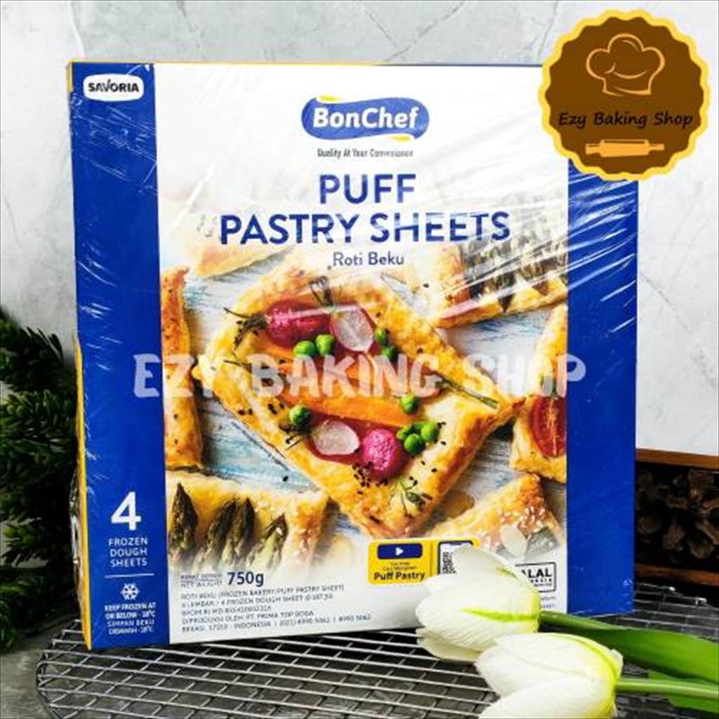 

Boncheff Puff Pastry Sheet 750gr