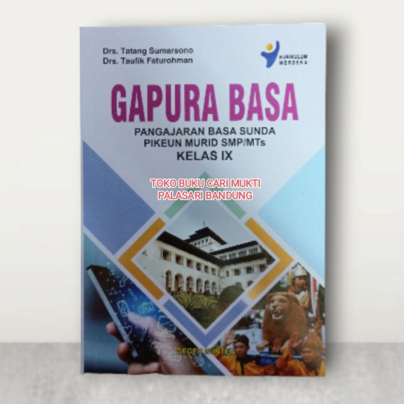 Buku Gapura Basa Sunda Kelas 9 Kurikulum Merdeka