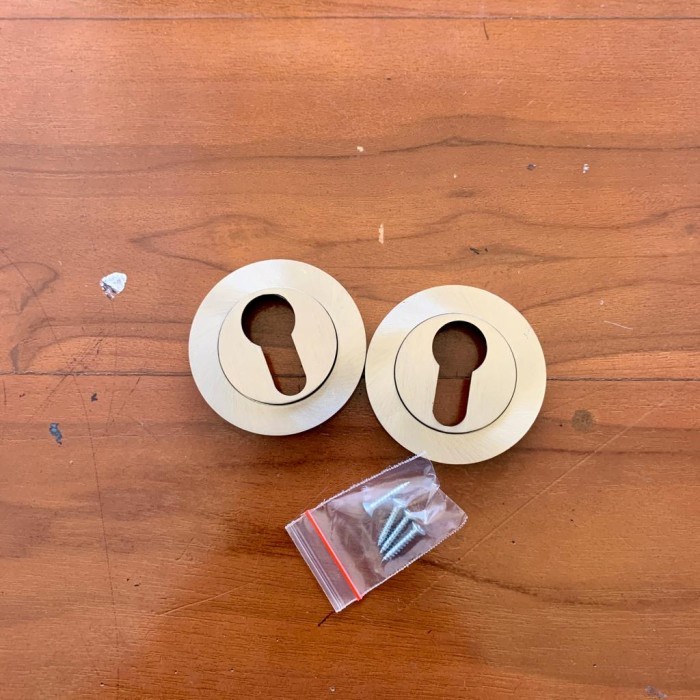 Lubang Kunci Ring kunci pintu kupu tarung aksesoris mewah