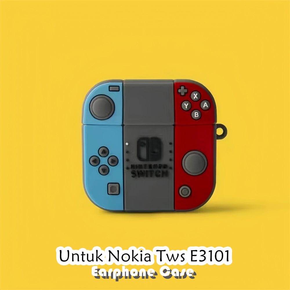 Coco Case Untuk Nokia Tws E3101 Case Indah Kartun Pikachu Soft Silicone Kasus Telpon telinga Earphon