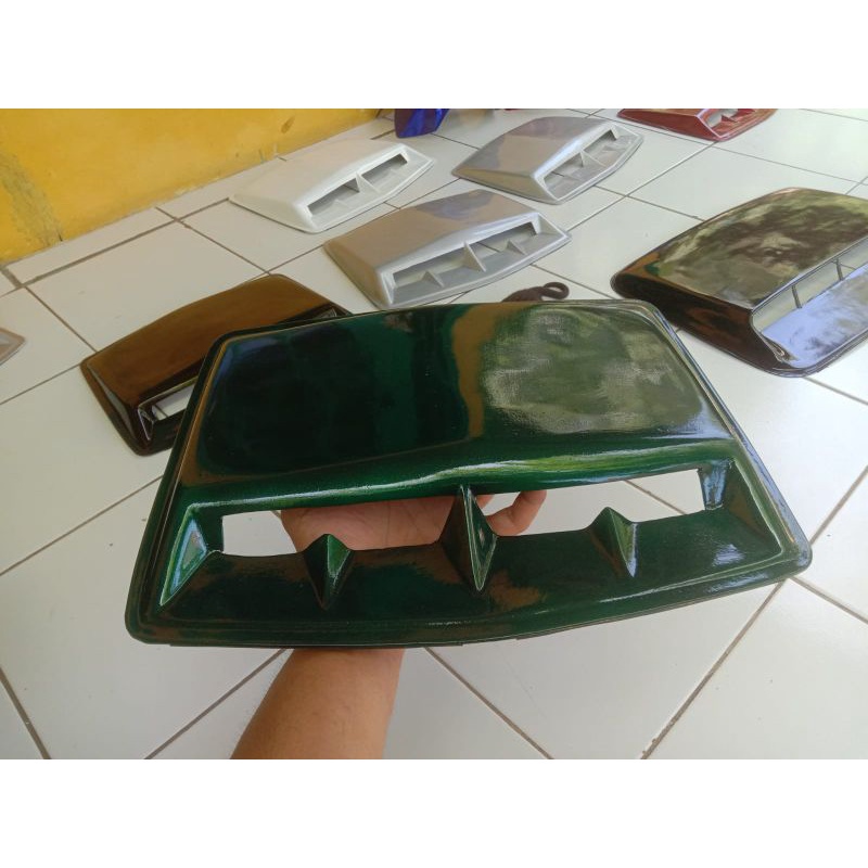 JAMINAN PERSISI  Air flow kap mesin mobil (bahan fiber) - Airflow - Air flow turbo universal - Air s