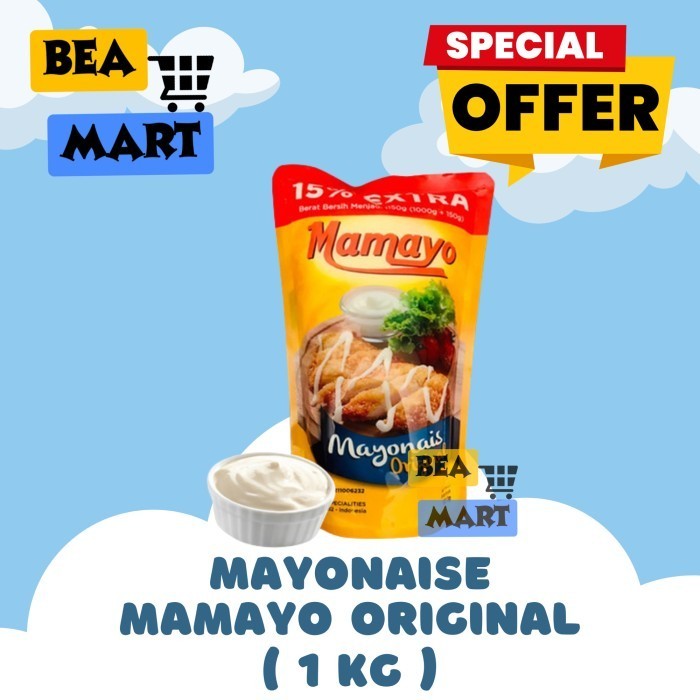 

Mamayo Mayonaise 1 kg | Original Mayones 1kg | Pouch Mayonais