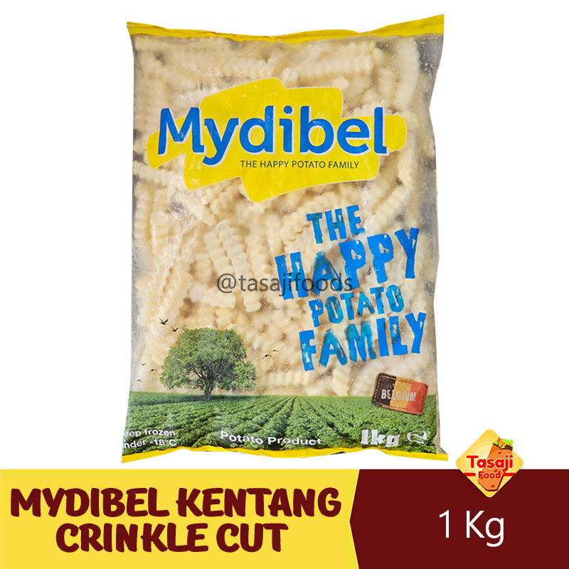 Mydibel Kentang Crinkle Cut 1kg