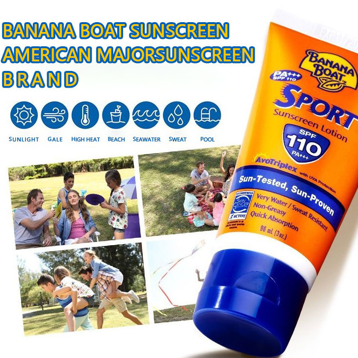 Banana Boat Sunblock/Banana Boat Sport Sunscreen SPF 110 PA+++ 90ml