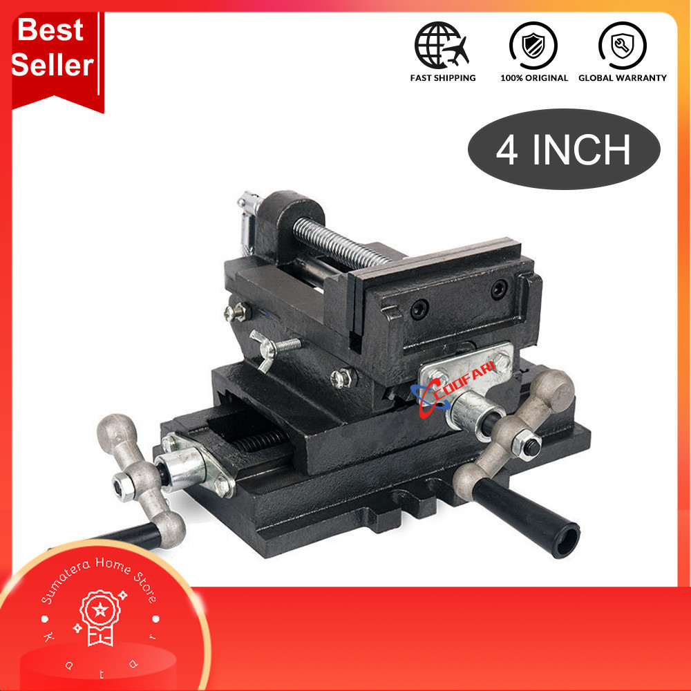 

4'' Alat Penjepit Tugas Berat Besi Cor Polos Vice