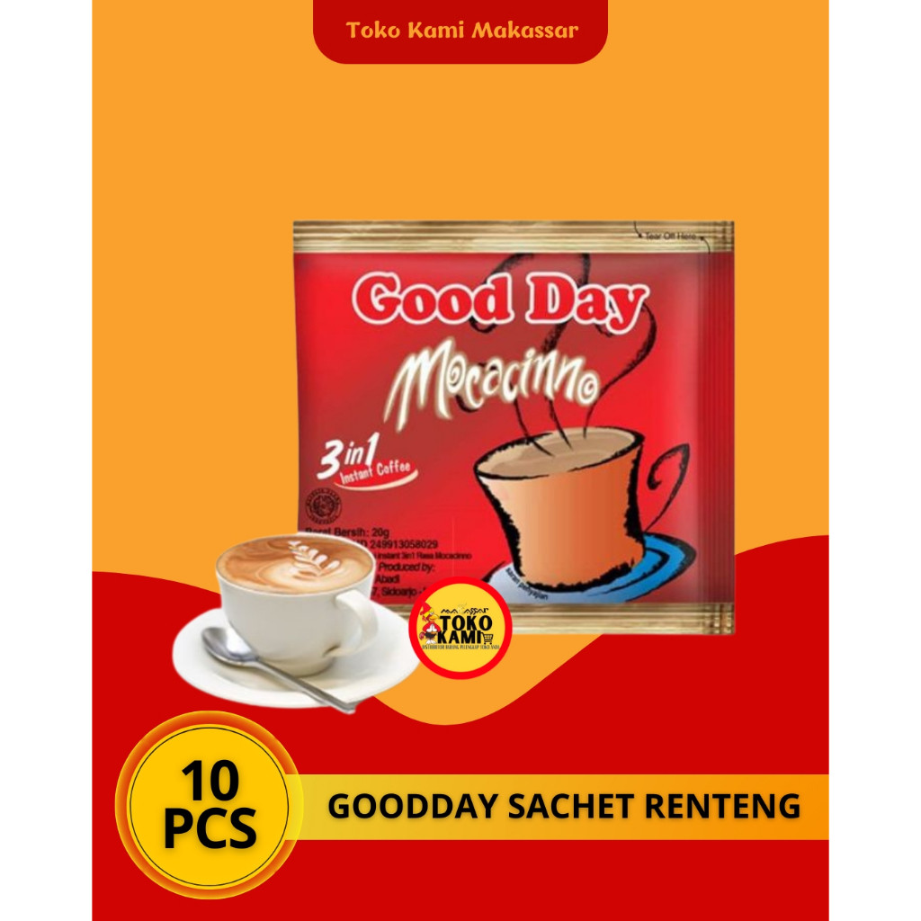 

Good Day mocacino 200g(10 sachet @20g)