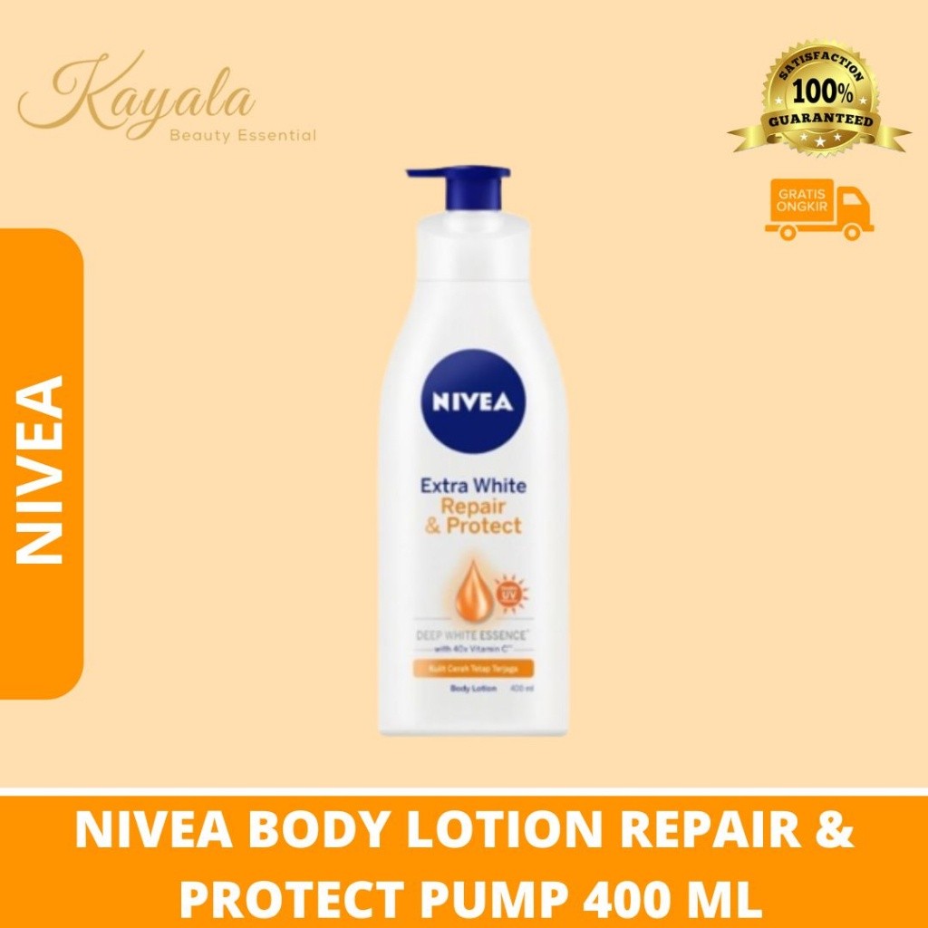 NIVEA BODY LOTION REPAIR & PROTECT PUMP 400 ML