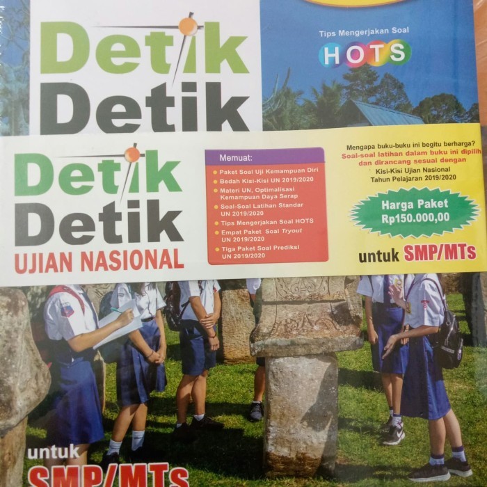 

Buku DETIK DETIK UNBK SMP/MTS