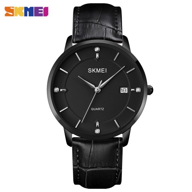 Jam Tangan Pria & Wanita SKMEI 1801 Analog Date Original SKMEI /Update 2025