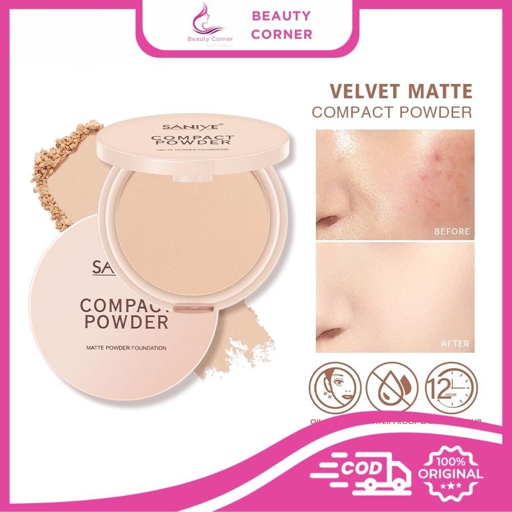 Saniye Compact Powder Matte Powder Foundation