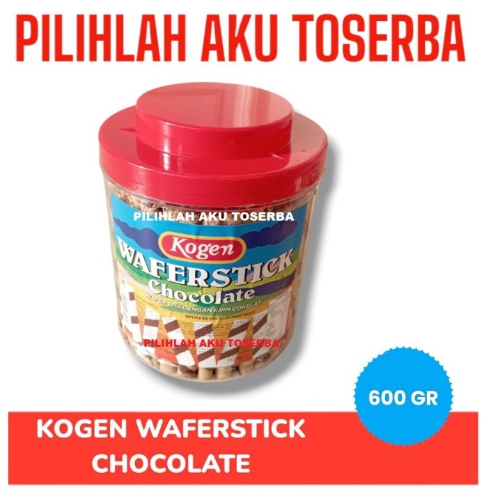 

Kogen WAFER STICK SHOCOLATE kemasan TOPLES - ( HARGA 1 TOPLES )