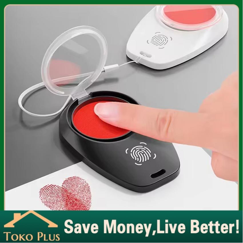 

Cap Jempol Sidik Jari Pad Portable / Thumb Print Pad / Bantalan Cap Sidik Jari / Tinta Cap Sidik Jari / Stempel Cap Jempol / Fingerprint Pad