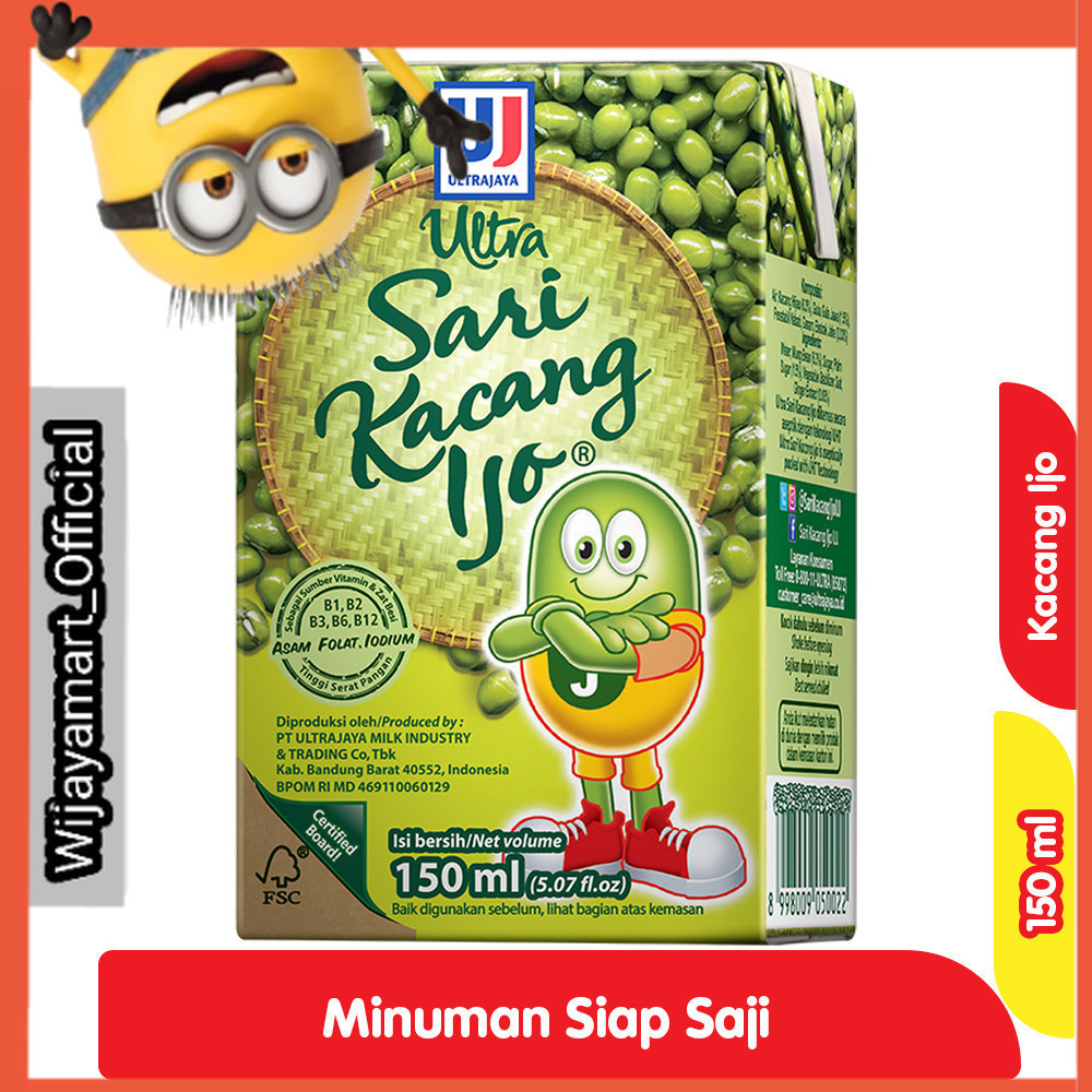 

Ultra Sari Kacang Ijo 150 ml