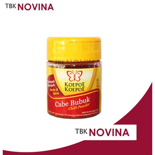 

CABE BUBUK Koepoe Koepoe / Chili Powder Kupukupu / Cabe kupu (23gr)