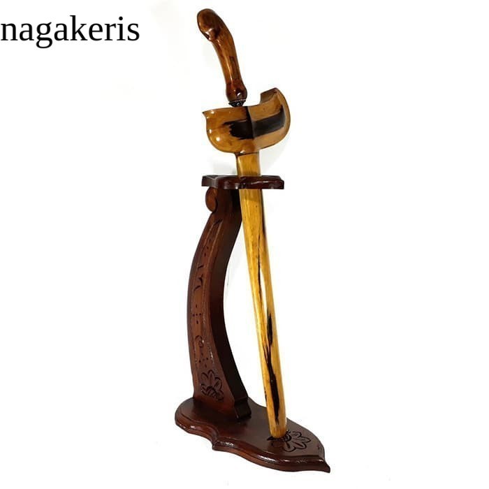 

Jagrak Stand Keris Minimalis Bahan Kayu Jati Asli Garap Ukiran 67 termurah