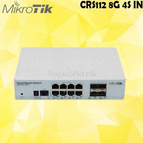 MIKROTIK CRS112 8G 4S IN