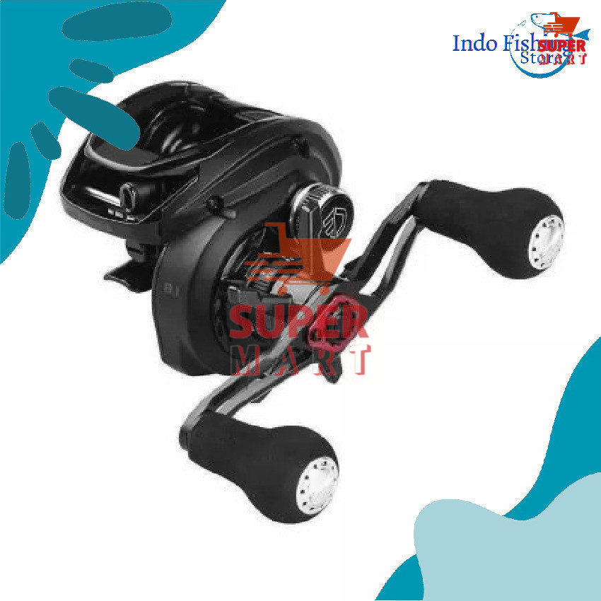 Supermart Surabaya Reel Baitcasting OKUMA Hakai HDT 101X-A Ratio 8.1:1 Low Profile BC