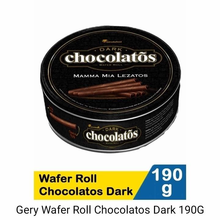 

Chocolatos Dark Premium Edition 190gr Camilan Chocolate cookies