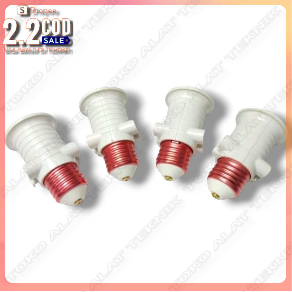 [ Baru. ] Fittingan Kombinasi Colokan Listrik - Fitting Lampu Kombinasi -- Bayar Ditempat