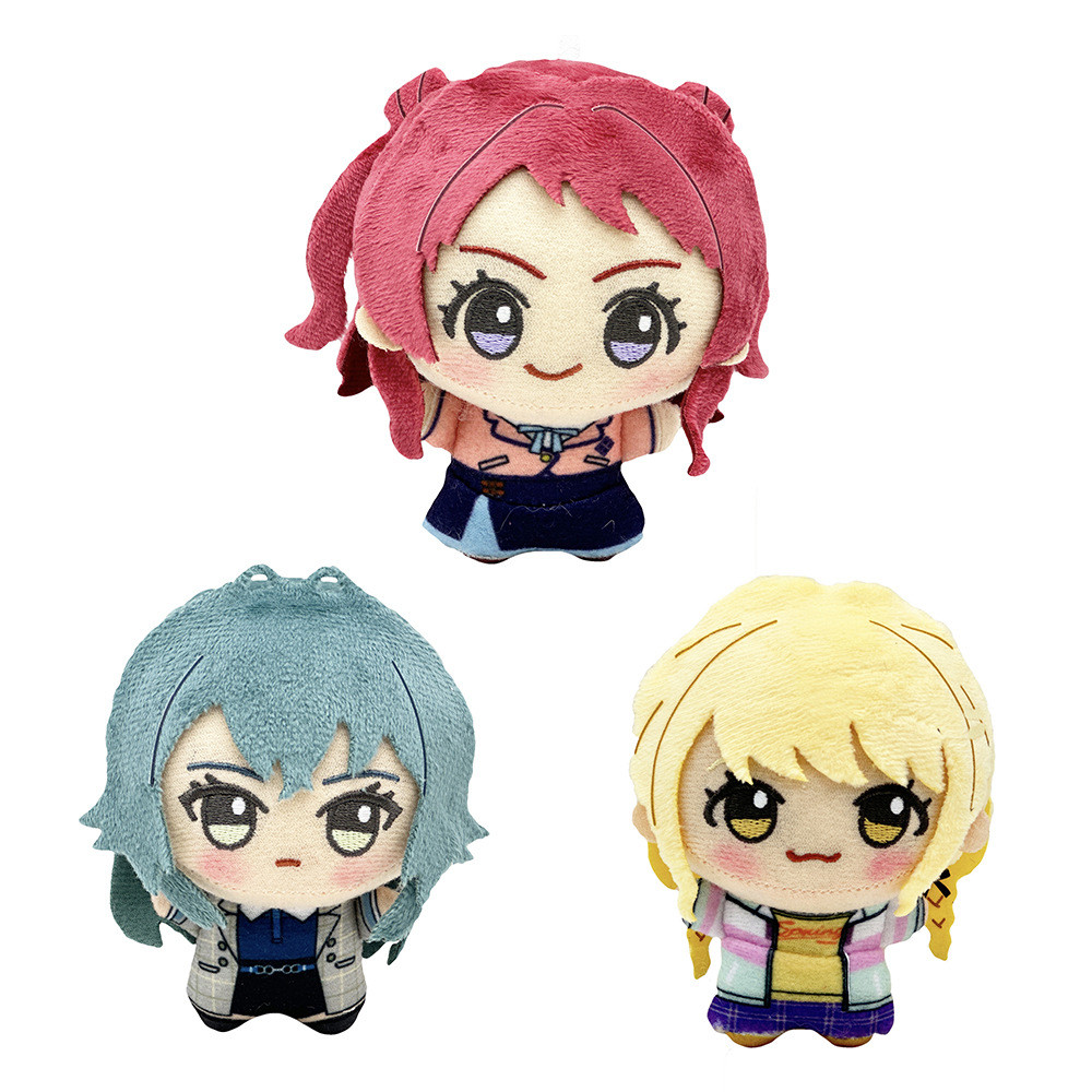 Saki Hanami Plush Dolls Kotone Fujita Plush Doll Temari Tsukimura Doll Stuffed Toy Cute Girls Statue