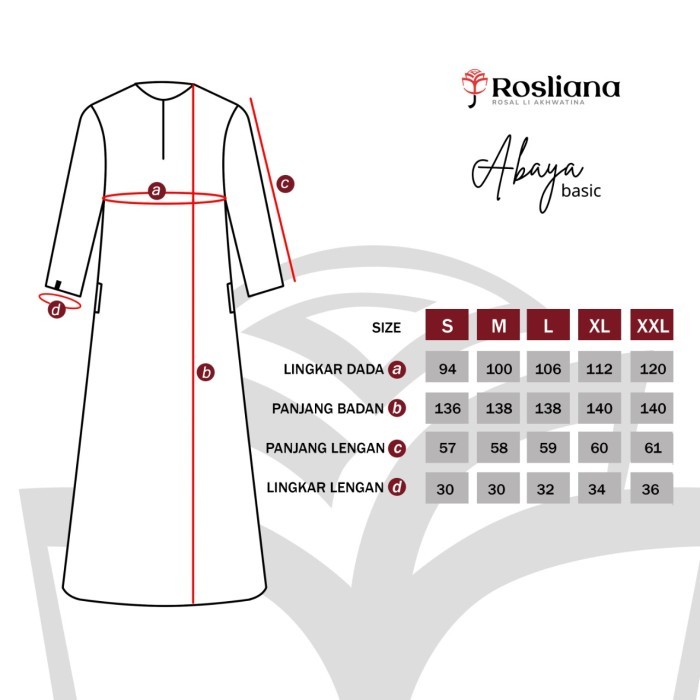 NEW -Baju Gamis Dress Abaya Basic Muslim Arab Polos Bahan Premium By ROSAL - Navy, S