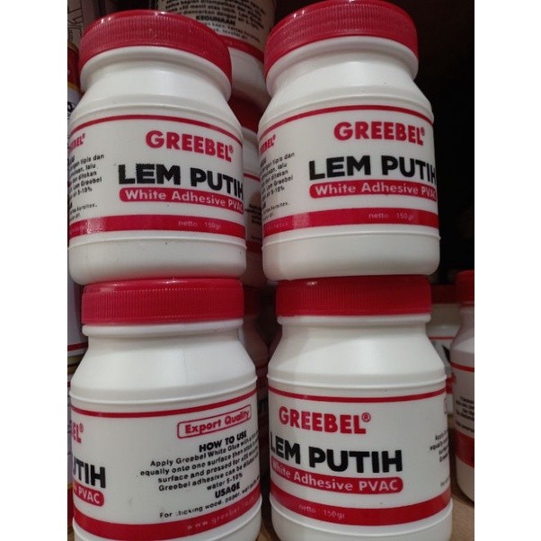 

(1pcs) Lem fox greebel / lem putih / white glue greebel 150 gram