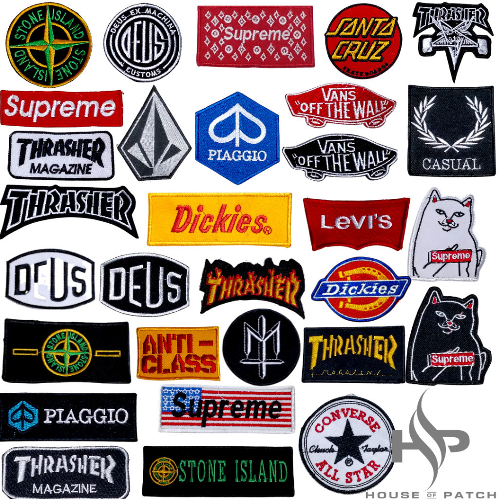 Bordir Patch Emblem patch Brand emblem patch bordir