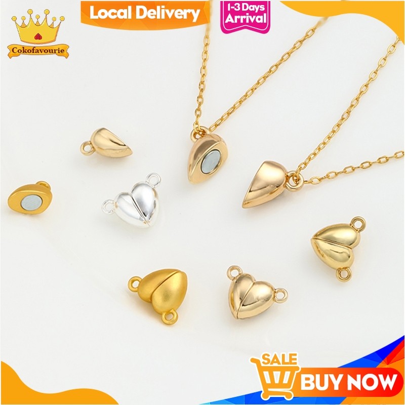 COD 10 Pcs / Set Magnet Gelang Couple Magnet Bola Sepasang Magnetic Bahan Aksesori Perhiasan Buatan 