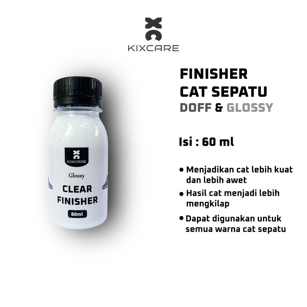 Kixcare Shoes - Finisher Cat Sepatu Waterbased Doff dan Glossy