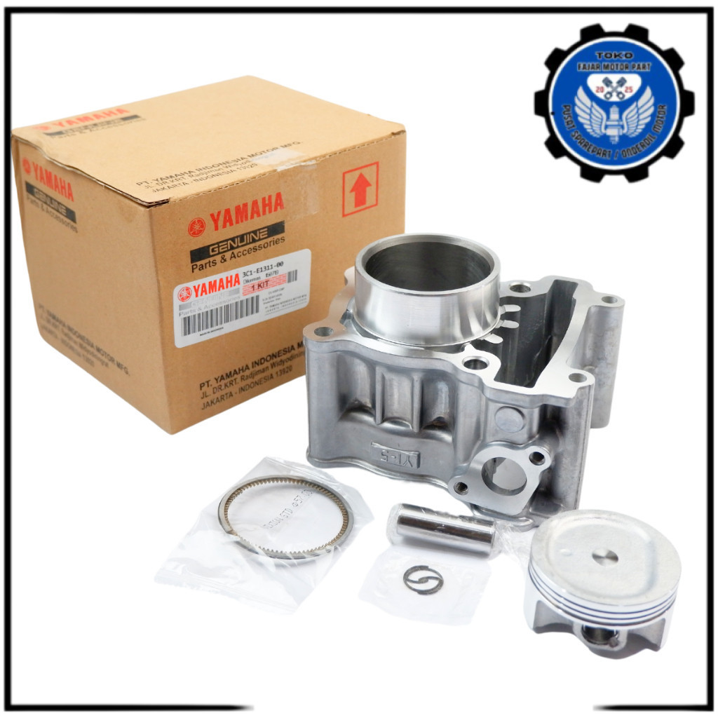 Blok seher mesin 1 set vixion old - cylinder blok seher vixion new 3C1 1PA original premium