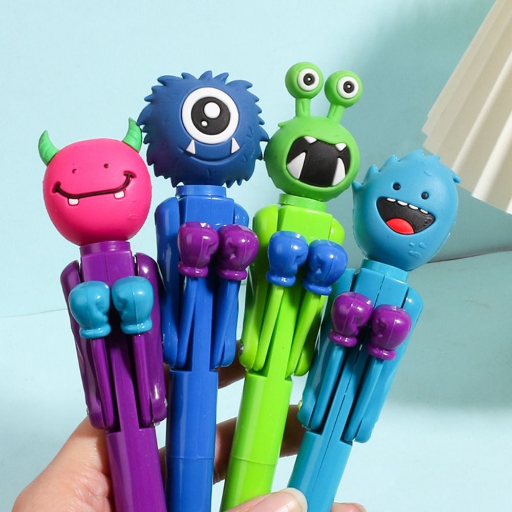 

Writing Interactive Boxing Pen 1.0mm Boring Boxing Fighting Pen Signature Press Ballpoint Pen Fun Mechanism Fist Pen
