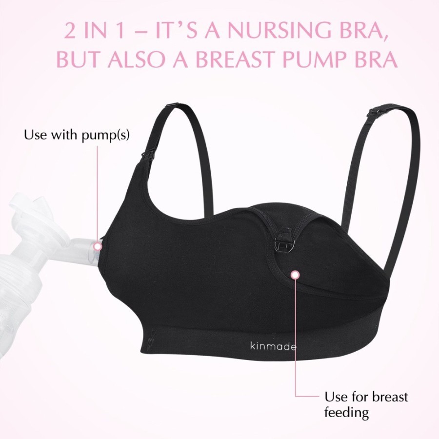 Kinmade Clip N Pump Handsfree Bra / BH Pompa Asi