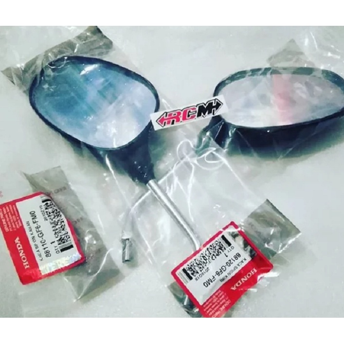 PERBIJI SPION MIRROR HONDA WIN KANAN & KIRI ORI ORIGINAL HONDA AHM ASLI 88110-GF6-FM0 88120-GF6-FM0